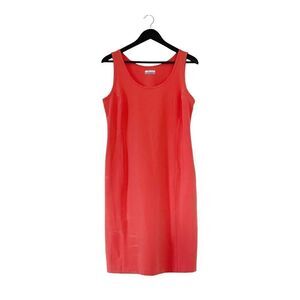 Columbia Coral Sporty Athletic Shirt Dress